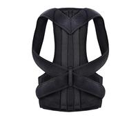 Posteriore Vita Regolabile Adulto Cintura Allenatore Spalla Tutore Lombare Colonna vertebrale Supporto Gilet (XL)