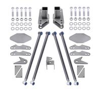 Posteriore Weld-On Parallel 4 Link Suspension Kit with 24" bars for Truck