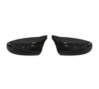 Posteriori Auto Coperture Specchietti Per BMW X5 E70 X6 E71 2008-2013 Retrovisore Modificato Nero Brillante Molo In Fibra Carbonio Tappi Copertura Lo Specchio 2 Pezzi(Carbon fiber pattern)
