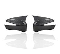 Posteriori Auto Coperture Specchietti Per Civic 8th 2006 2007 2008 2009 2010 2011 Fibra Di Carbonio Look Style Porta Laterale Copertura Specchietto Retrovisore Trim Cap 2 Pezzi(Carbon One Pair)