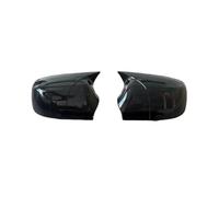 Posteriori Auto Coperture Specchietti Per Ford Per Focus MK2 2005-2008 Copertura Retrovisore Laterale Tappo Ala Alloggiamento Esterno Portiera Rivestimento Adesivo ABS(No Light Black)