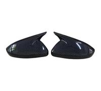 Posteriori Auto Coperture Specchietti Per Opel Per CORSA F 2019-2023 Copri Specchietto Retrovisore Accessori Auto Tappi Laterali(Carbon Look)