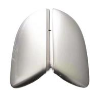 Posteriori Auto Coperture Specchietti Per Per Golf 6 MK6 GTI R20 Per Touran 2011-2015 Calotta Specchietto Retrovisore Auto Accessori Copertura Laterale(Silver)