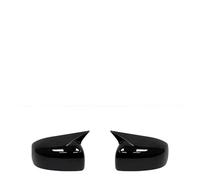 Posteriori Auto Coperture Specchietti Per Per Lancer X 10 EX EVO 2013-2016 Nero/Carbonio Porta Laterale Specchietto Retrovisore Tappo Di Copertura Trim Car Styling(No light Gloss Black)