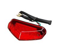 posteriori fanale posteriore freno 1x Universale Per Moto Rosso 12LED Faro Per Fanale Posteriore DC 12V Con Cavo Da 26 Cm