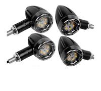 posteriori fanale posteriore freno 4 Pezzi/set Luce Freno A LED Per Moto Ambra E Rosso Indicatore Di Direzione Lampadine Lampade Accessori Motore