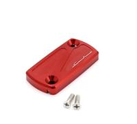 Posteriori Freno Tappo Per CR 125R 250R 2002-2007 Per CR125R Per CR250R 2004 Tappi Per Fluido Pompa Freno Moto CNC Coperchio Serbatoio Freno Anteriore Posteriore(Red2)