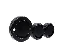 Posteriori Freno Tappo Per V4 V2 Per Panigale 1299 1199/S/R 959 899 Moto CNC Tappo Serbatoio Freno Posteriore Frizione Anteriore Coperture Cilindro Fluido Freno(Black)