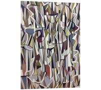 Posterlounge Abstract Composition in Black and Grey, 1956 Stampa su vetro acrilico di Tamara de Lempicka 50 x 70 cm Grigio Quadri Decorazione per pareti