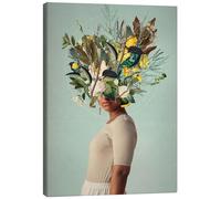 Posterlounge At least The Light will never go out Stampa su tela di Frank Moth 50 x 70 cm Quadri Decorazione per pareti