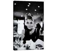 Posterlounge Audrey Hepburn in Colazione da Tiffany Stampa su tela