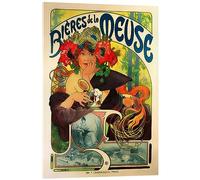 Posterlounge Bières de la Meuse I Stampa su vetro acrilico