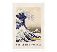 Posterlounge I could have become a real Painter Poster di Katsushika Hokusai 40 x 60 cm Beige Quadri Decorazione per pareti