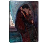 Posterlounge Il bacio, 1897 Stampa su tela