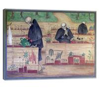 Posterlounge Il giardino della morte, 1906 Stampa su tela