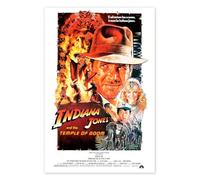 Posterlounge Indiana Jones e il tempio maledetto (inglese) II Poster