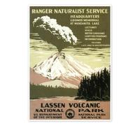 Posterlounge Lassen Volcanic - National Park Poster