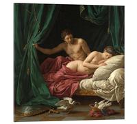 Posterlounge Marte e Venere, un'allegoria della pace Stampa su vetro acrilico 30 x 30 cm Quadri Decorazione per pareti