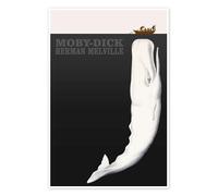 Posterlounge Moby Dick Poster | 70 x 100 cm di Silja Goetz Nero e Bianco Quadri Decorazione per pareti