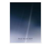 Posterlounge Pale Blue Dot Poster