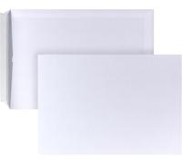POSTHORN - Buste formato C4, senza finestra, 250 pezzi, formato A4, senza finestra, con chiusura adesiva, formato A4, con stampa interna, 120 g/m², 324 x 229 mm, colore: Bianco
