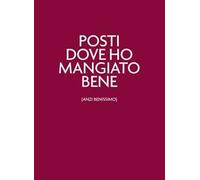 Posti dove ho mangiato bene (anzi benissimo)