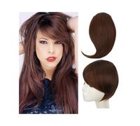 posticci Extension for capelli con frangia laterale sintetica, clip in, finta frangetta(2I30)