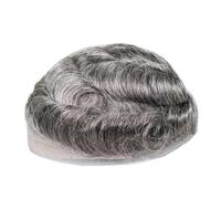 Posticci Men's Top Replacement Wig With Gradient Side Split Short