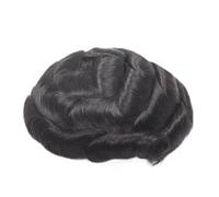 Posticci Men's Top Replacement Wig With Gradient Side Split Short