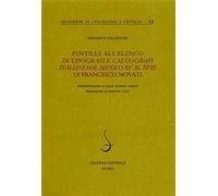 Postille all'elenco di tipografi e calcografi italiani dal secolo XV al XVIII di Francesco Novati