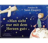 Postkarten-Set Antoine de Saint-Exupéry: 18 Postkarten aus hochwertigem Karton. ca. 0,28EUR pro Karte