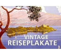 Postkarten-Set Vintage-Reiseplakate: 18 Kunstpostkarten aus hochwertigem Karton. ca. 0,28EUR pro Karte: 73