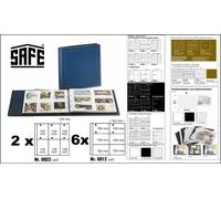 Postkartenalbum-SAFE-6002-Ringbinder-Yokama-8-Hüllen-für-96-alte-Postkarten