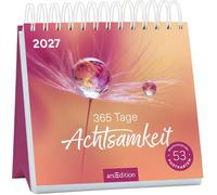 Postkartenkalender 365 Tage Achtsamkeit 2027: Wochenkalender 2027, 53 Postkarten für achtsame Momente