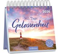 Postkartenkalender 365 Tage Gelassenheit 2026: Wochenkalender 2026, 53 Postkarten für entspannende Momente