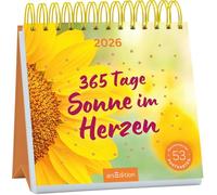 Postkartenkalender 365 Tage Sonne im Herzen 2026: Wochenkalender 2026, 53 Postkarten für Sonnenscheinmomente