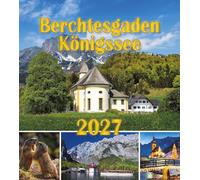 Postkartenkalender Berchtesgaden 2027: 13 herausnehmbare Postkarten mit den schönsten Motiven aus dem Berchtesgadener Land