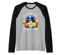 Postman Gnomie in Post Office Clothing for Fathers Day GNOME Maglia con Maniche Raglan