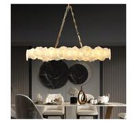 Postmodern Brass Marble Ceiling Chandelier Home Decor Living Room Dining Table Hanging Lamp Stone Lustre Lampe