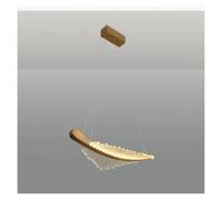 Postmodern LED chandelier lighting creative feather chandelier lighting decoration hotel lobby villa duplex building lamps