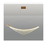 Postmodern LED chandelier lighting creative feather chandelier lighting decoration hotel lobby villa duplex building lamps