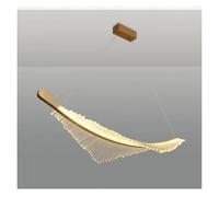 Postmodern LED chandelier lighting creative feather chandelier lighting decoration hotel lobby villa duplex building lamps