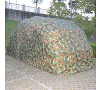 Posto auto coperto, rifugio semiautomatico in acciaio inox, tenda retrattile pieghevole, garage mobile per tutte le stagioni, 5,9 m x 2,7 m x 2,45 m