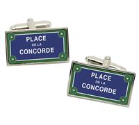 Posto De La Concorde Segnale Stradale Rettangolo Gemelli IN Scatola