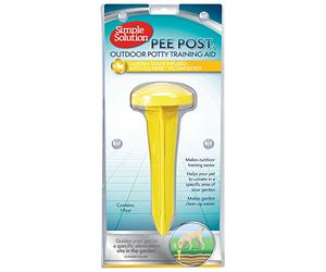 Posto per la pipì Simple Solution | Aiuto per l'addestramento del Cane all'aperto | Posto per la pipì del Cane infuso di feromoni