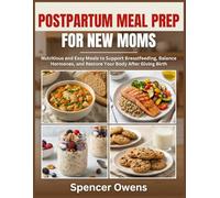 Postpartum Meal Prep For New Moms: Nutritious and Easy Meals to Support Breastfeeding, Balance Hormones, and Restore Your Body After Giving Birth