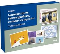 Posttraumatische Belastungsstörung im Kindes- und Jugendalter: 75 Therapiekarten. Mit 28-seitigem Booklet in hochwertiger Klappkassette, Kartenformat 16,5 x 24 cm.