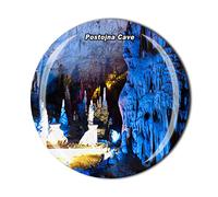 Postumia Slovenia magnete da frigorifero cristallo turistico souvenir collezione regalo frigorifero adesivo magnetico