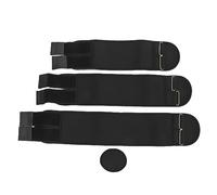 Postura delle gambe Cintura corretta 3pcs | Supporto al ginocchio in neoprene per la regolazione delle gambe O x | Calco della coscia / ginocchio / vitello regolabili | Supporto