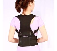Postura Trainer Sostegno postura Postura postura dritta postura Cintura di correzione del gobbo Postura Correzione di vestiti (Color : Black, Size : M)